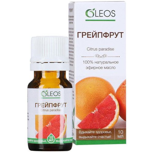 OLEOS ЭФИРНОЕ МАСЛО ГРЕЙПФРУТ ЭФИРНОЕ МАСЛО  10 МЛ №1