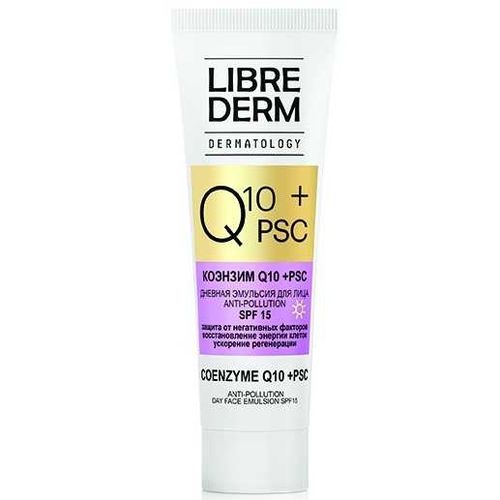 LIBREDERM DERMATOLOGY Q10+PST ЭМУЛЬСИЯ Д/ЛИЦА ДНЕВНАЯ ANTI-POLLUTION SPF15 КОСМЕТИЧЕСКАЯ ЭМУЛЬСИЯ  30 МЛ №1