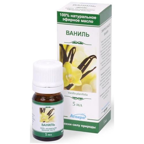 АСПЕРА ЭФИРНОЕ МАСЛО ВАНИЛЬ ЭФИРНОЕ МАСЛО  5 МЛ №1