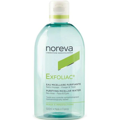 NOREVA EXFOLIAC ЛОСЬОН МИЦЕЛЛЯРНЫЙ ОЧИЩАЮЩИЙ КОСМЕТИЧЕСКИЙ ЛОСЬОН  500 МЛ №1