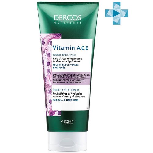 VICHY DERCOS NUTRIENTS VITAMIN КОНДИЦИОНЕР Д/БЛЕСКА КОНДИЦИОНЕР  200 МЛ №1
