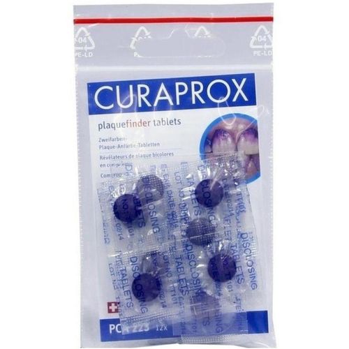 CURAPROX ИНДИКАТОР Д/ОПРЕДЕЛЕНИЯ ЗУБНОГО НАЛЕТА ТАБЛЕТКИ   №12