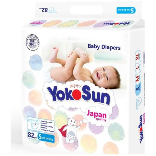 YOKOSUN ПОДГУЗНИКИ S (ДО 6КГ) ПОДГУЗНИКИ ДЕТСКИЕ №82