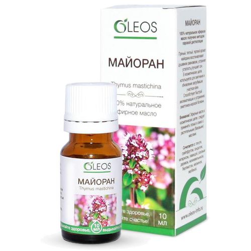 OLEOS ЭФИРНОЕ МАСЛО МАЙОРАН ЭФИРНОЕ МАСЛО  10 МЛ №1