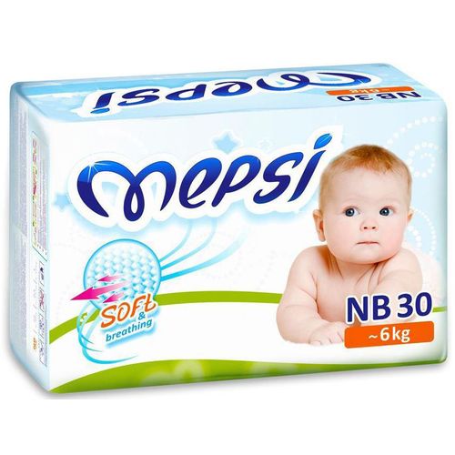 MEPSI ПОДГУЗНИКИ NEWBORN (0-6КГ) ПОДГУЗНИКИ ДЕТСКИЕ NEWBORN №30