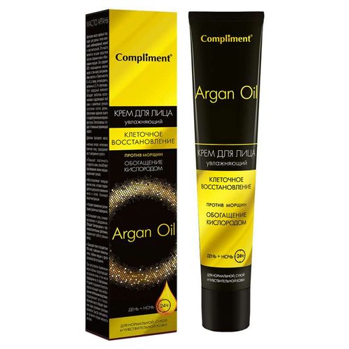 COMPLIMENT ARGAN OIL КРЕМ Д/ЛИЦА КЛЕТ ВОССТАН ДЕНЬ НОЧЬ КРЕМ ДЛЯ ЛИЦА 50 МЛ №1