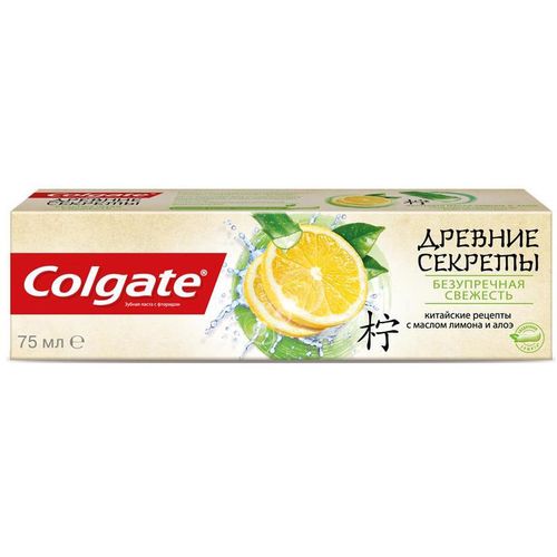 COLGATE ЗУБН ПАСТА ДРЕВНИЕ СЕКРЕТЫ БЕЗУПРЕЧНАЯ СВЕЖЕСТЬ ЗУБНАЯ ПАСТА ОСВЕЖАЮЩАЯ 75 МЛ №1