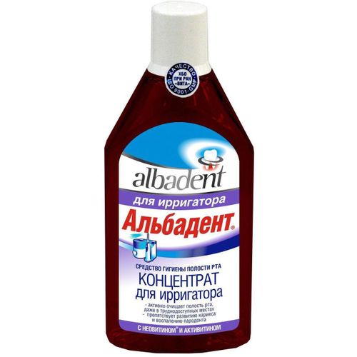 АЛЬБАДЕНТ КОНЦЕНТРАТ ДЛЯ ИРРИГАТОРА ЖИДКОСТЬ ДЛЯ ИРРИГАТОРА 400 МЛ №1