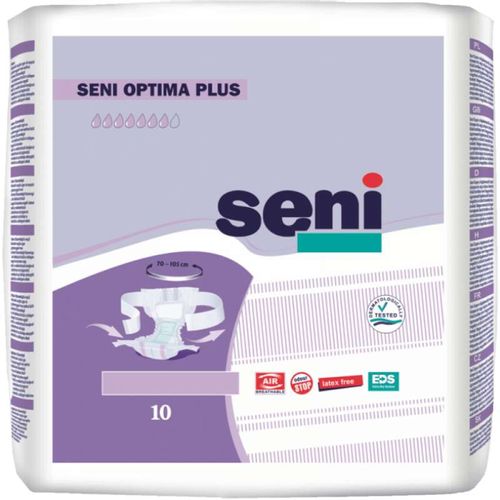 SENI OPTIMA PLUS ПОДГУЗНИКИ С ЭЛАСТИЧНЫМ ПОЯСОМ EXTRA LARGE ПОДГУЗНИКИ УРОЛОГИЧЕСКИЕ   №10
