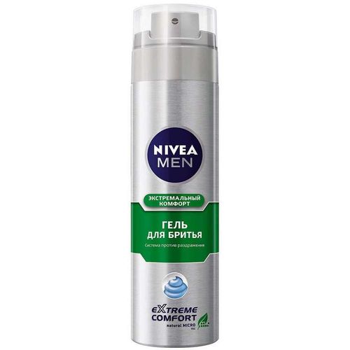 NIVEA MEN ULTRA ГЕЛЬ Д/БРИТЬЯ ГЕЛЬ ДЛЯ БРИТЬЯ 200 МЛ №1