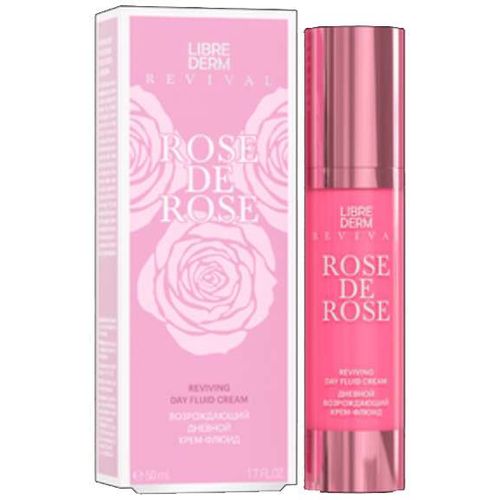 LIBREDERM ROSE DE ROSE ВОЗРОЖДАЮЩИЙ КРЕМ-ФЛЮИД ДНЕВНОЙ КОСМЕТИЧЕСКИЙ КРЕМ  50 МЛ №1