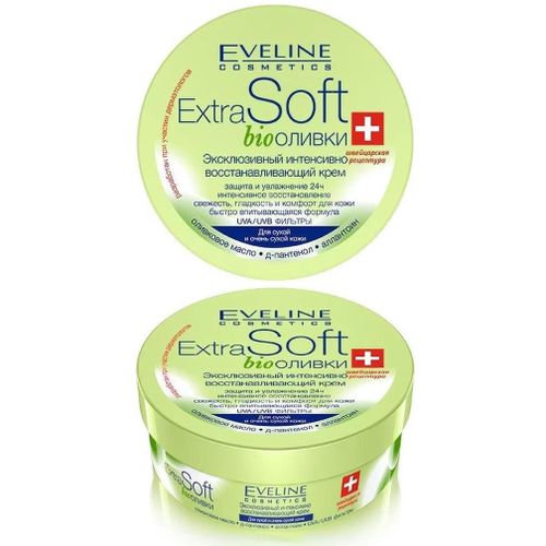 EVELINE EXTRA SOFT BIO КРЕМ Д/ЛИЦА И ТЕЛА ОЛИВКИ ЭКСКЛЮЗИВНЫЙ ИНТЕНСИВНО ВОССТАН КОСМЕТИЧЕСКИЙ КРЕМ 200 МЛ №1