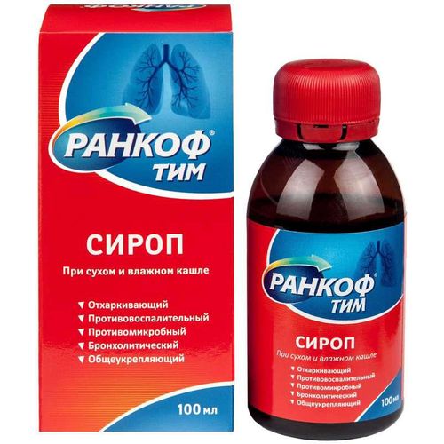 РАНКОФ ТИМ СИРОП 100 МЛ №1