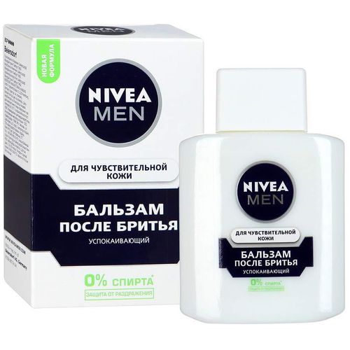 NIVEA MEN БАЛЬЗАМ П/БРИТЬЯ Д/ЧУВСТВИТЕЛЬНОЙ КОЖИ БАЛЬЗАМ ПОСЛЕ БРИТЬЯ 100 МЛ №1