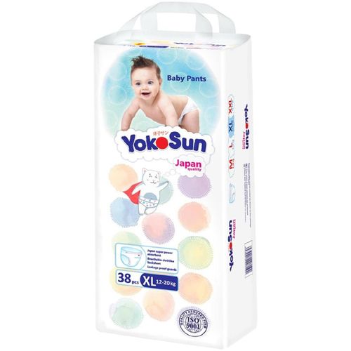 YOKOSUN ECONOM ПОДГУЗНИКИ-ТРУСИКИ XL (12-20КГ) ПОДГУЗНИКИ ДЕТСКИЕ-ТРУСЫ №38