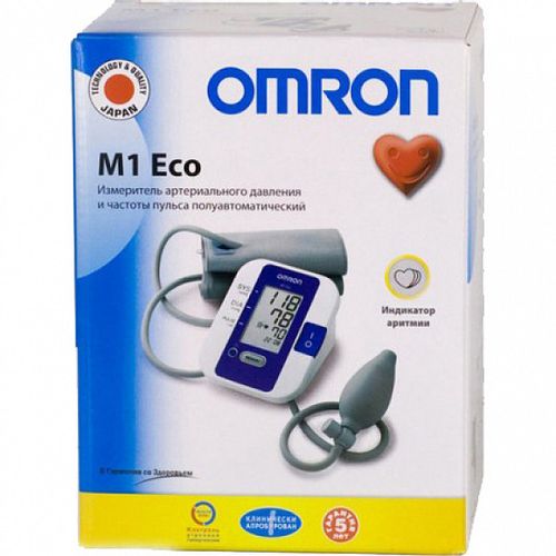 ТОНОМЕТР ПОЛУАВТОМАТИЧЕСКИЙ OMRON M1 ECO ТОНОМЕТР ПОЛУАВТОМАТИЧЕСКИЙ №1