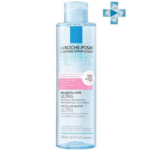 LA ROCHE-POSAY PHYSIOLOGICAL ULTRA REACTIVE ВОДА МИЦЕЛ ОЧИЩ АЛЛЕРГИЧ КОЖА ВОДА МИЦЕЛЛЯРНАЯ  200 МЛ №1
