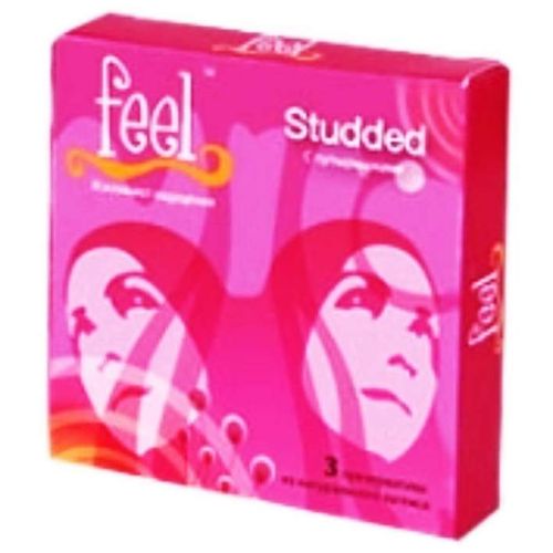 FEEL STUDEED С ПУПЫРЫШКАМИ ПРЕЗЕРВАТИВ    №12