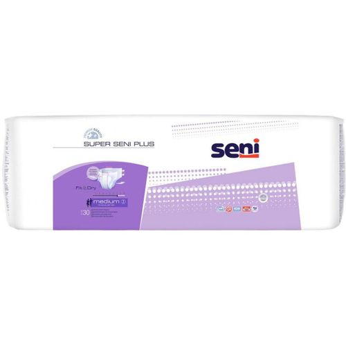 SUPER SENI PLUS ПОДГУЗНИКИ ДЛЯ ВЗРОСЛЫХ MEDIUM ПОДГУЗНИКИ УРОЛОГИЧЕСКИЕ   №30