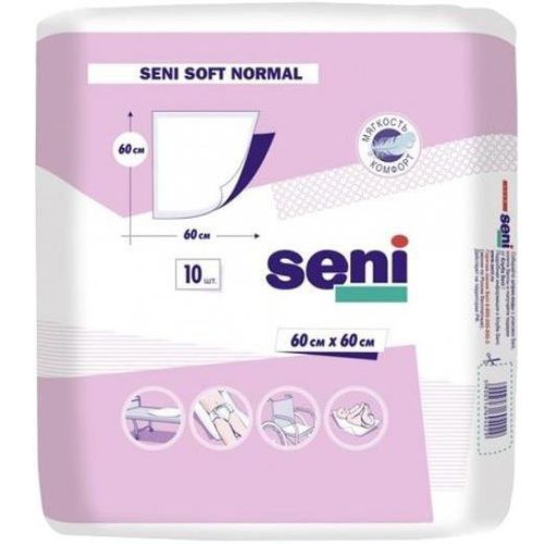 SENI SOFT NORMAL ПЕЛЕНКИ ВПИТЫВАЮЩИЕ ПЕЛЕНКИ ВПИТЫВАЮЩИЕ ВЗРОСЛЫЕ 40 СМX60 СМ   №10