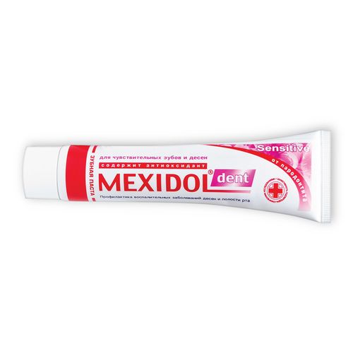 MEXIDOL DENT SENSITIVE ЗУБНАЯ ПАСТА ЗУБНАЯ ПАСТА ДЛЯ ЧУВСТВИТЕЛЬНЫХ ЗУБОВ 65 Г №1