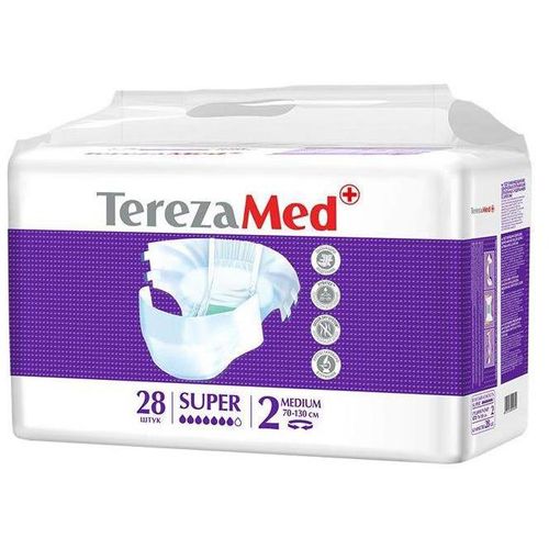 TEREZAMED ПОДГУЗНИКИ Д/ВЗР SUPER MEDIUM (2) ПОДГУЗНИКИ УРОЛОГИЧЕСКИЕ   №28