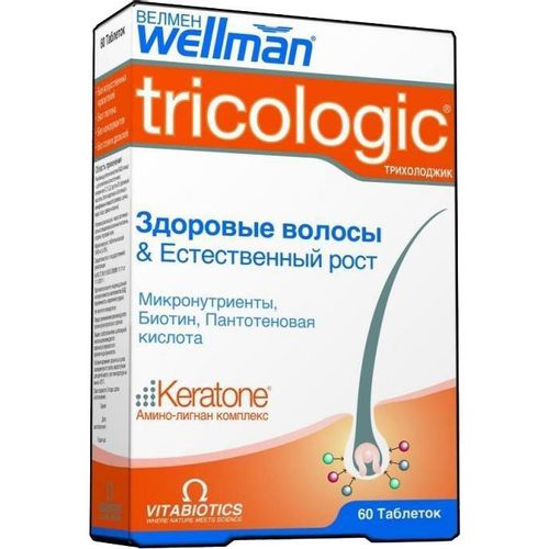 ВЕЛМЕН ТРИХОЛОДЖИК ТАБЛЕТКИ №60
