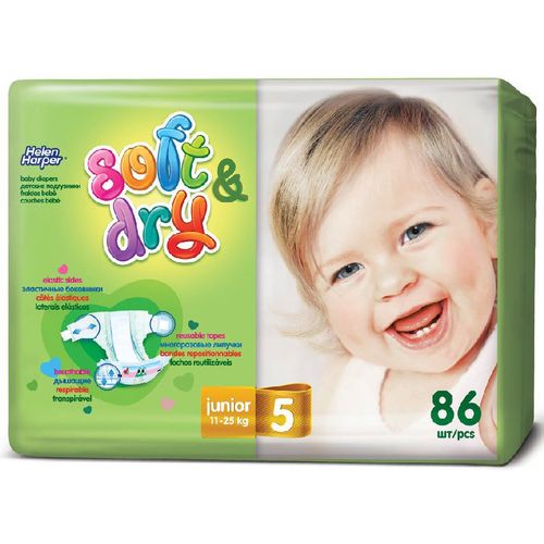 HELEN HARPER SOFT&DRY ПОДГУЗНИКИ ДЕТСКИЕ JUNIOR (11-25КГ) ПОДГУЗНИКИ ДЕТСКИЕ-ТРУСЫ №86