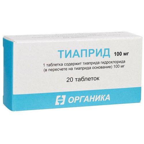 ТИАПРИД ТАБЛЕТКИ 100 МГ   №20