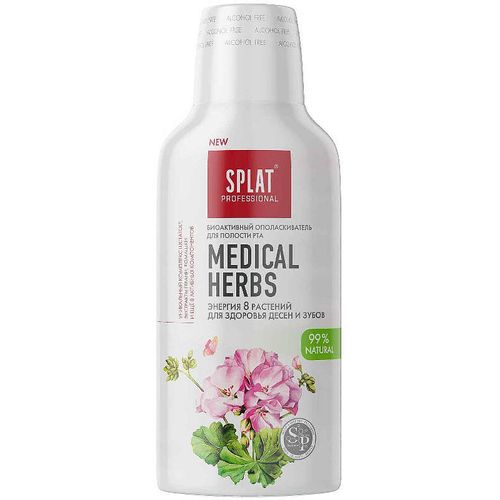 SPLAT ОПОЛАСКИВАТЕЛЬ Д/ПОЛОСТИ РТА MEDICAL HERBS/ЛЕЧЕБНЫЕ ТРАВЫ ОПОЛАСКИВАТЕЛЬ ДЛЯ ПОЛОСТИ РТА 275 МЛ №1