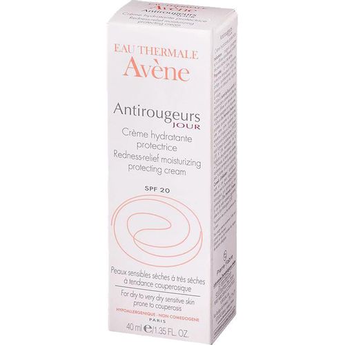 AVENE ANTIROUGEURS КРЕМ Д/ЛИЦА ДНЕВНОЙ УВЛАЖНЯЮЩИЙ П/ПОКРАСНЕНИЙ/КУПЕРОЗА SPF20 КОСМЕТИЧЕСКИЙ КРЕМ  40 МЛ №1