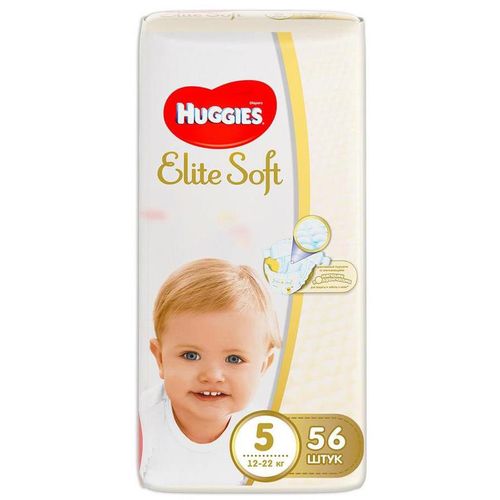 HUGGIES ELITE SOFT 5 ПОДГУЗНИКИ (12-22КГ) ПОДГУЗНИКИ ДЕТСКИЕ №56