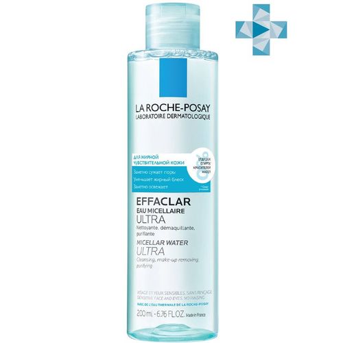 LA ROCHE-POSAY EFFACLAR ULTRA ВОДА МИЦЕЛЛЯРНАЯ ВОДА МИЦЕЛЛЯРНАЯ  200 МЛ №1