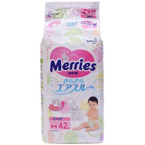 MERRIES ПОДГУЗНИКИ M (6-11КГ) ПОДГУЗНИКИ ДЕТСКИЕ №42