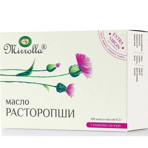МАСЛО РАСТОРОПШИ МИРРОЛЛА МАСЛО ДЛЯ ПРИЕМА ВНУТРЬ 100 МЛ №1