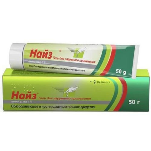 НАЙЗ ГЕЛЬ ДЛЯ НАРУЖНОГО ПРИМЕНЕНИЯ 1% 50 Г №1