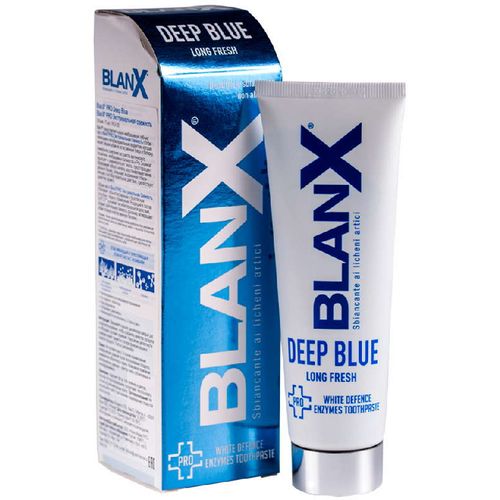 БЛАНКС PRO DEEP BLUE ЗУБ/ПАСТА ПРО-ЭКСТРЕМАЛЬНАЯ СВЕЖЕСТЬ ЗУБНАЯ ПАСТА ОСВЕЖАЮЩАЯ 75 МЛ №1