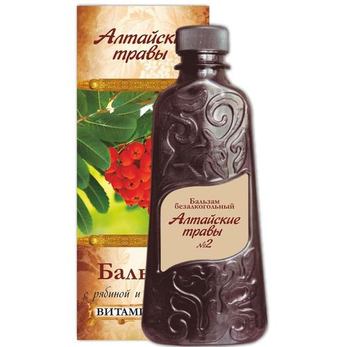 АЛТАЙСКИЕ ТРАВЫ №2 (ВИТАМИННЫЙ) БАЛЬЗАМ 250 МЛ №1