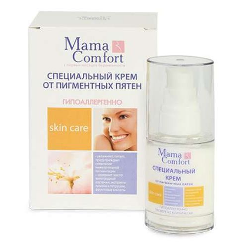 MAMA COMFORT КРЕМ СПЕЦИАЛЬНЫЙ ОТ ПИГМЕНТНЫХ ПЯТЕН КОСМЕТИЧЕСКИЙ КРЕМ 30 МЛ №1
