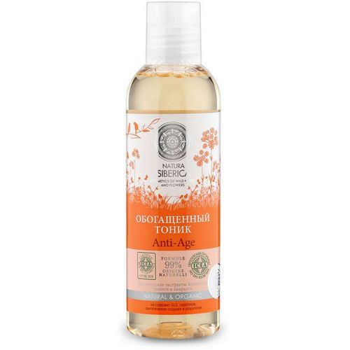 NATURA SIBERICA NATURAL&ORGANIC ANTI-AGE ТОНИК ОБОГАЩЕННЫЙ ТОНИК ДЛЯ ЛИЦА 200 МЛ №1