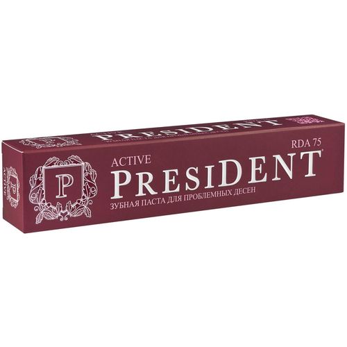 PRESIDENT ЗУБН ПАСТА PROFI ACTIVE ЗУБНАЯ ПАСТА ДЛЯ ЗАЩИТЫ ДЕСЕН 100 МЛ №1
