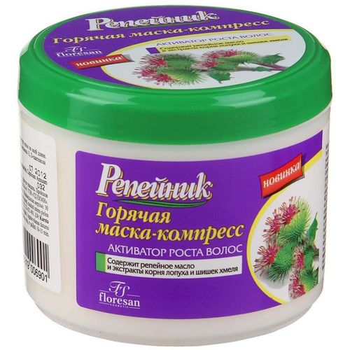 ФЛОРЕСАН РЕПЕЙНИК МАСКА-КОМПРЕСС ГОРЯЧАЯ (Ф-86) КОСМЕТИЧЕСКАЯ МАСКА 450 МЛ №1