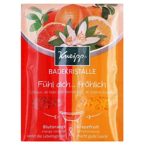 KNEIPP КРИСТАЛЛЫ ДЛЯ ВАНН 2В1 АПЕЛЬСИН И ГРЕЙПФРУТ СРЕДСТВО ДЛЯ ВАНН 60 Г №1