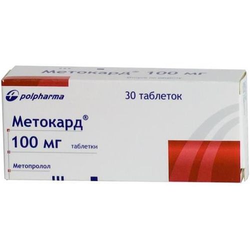 МЕТОКАРД ТАБЛЕТКИ 100 МГ   №30