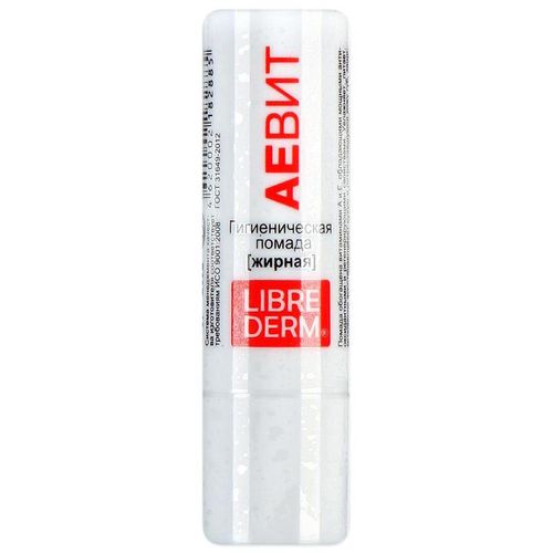 LIBREDERM АЕВИТ ПОМАДА ГИГИЕН ЖИРНАЯ ПОМАДА ГИГИЕНИЧЕСКАЯ  4 Г №1