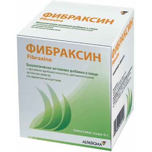 ФИБРАКСИН ПОРОШОК ДЛЯ ПРИГОТОВЛЕНИЯ РАСТВОРА ДЛЯ ПРИЕМА ВНУТРЬ  6 Г №15