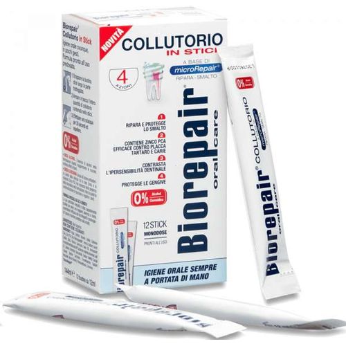 BIOREPAIR ОПОЛАСКИВАТЕЛЬ Д/РТА 3В1 АНТИБАКТЕРИАЛЬНЫИЙ ОПОЛАСКИВАТЕЛЬ ДЛЯ ПОЛОСТИ РТА 12 МЛ №12