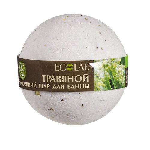 ECOLAB БУРЛЯЩИЙ ШАР Д/ВАННЫ СОЛЬ ДЛЯ ВАННЫ 220 Г №1