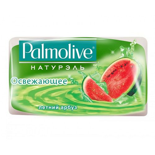 PALMOLIVE НАТУРЭЛЬ МЫЛО ОСВЕЖАЮЩЕЕ ЛЕТНИЙ АРБУЗ КОСМЕТИЧЕСКОЕ МЫЛО 90 Г №1