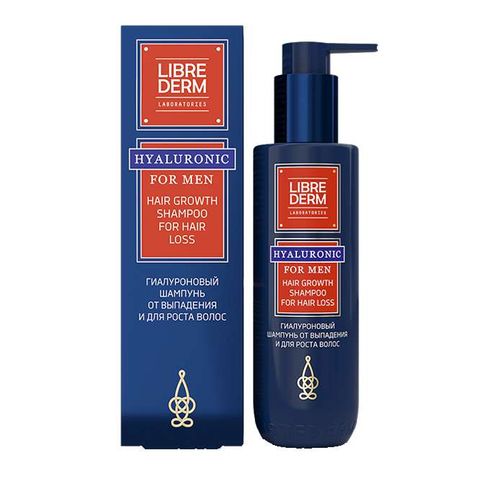 LIBREDERM FOR MEN ГИАЛУРОНОВЫЙ ШАМПУНЬ ОТ ВЫПАДЕНИЯ И Д/РОСТА ВОЛОС ШАМПУНЬ ДЛЯ ВОЛОС  200 МЛ №1